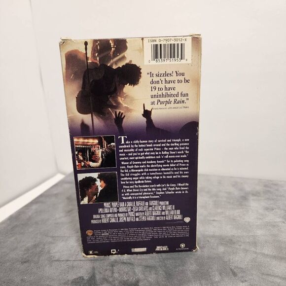 Purple Rain (VHS, 1984) Warner Brothers Prince - Picture 3 of 5